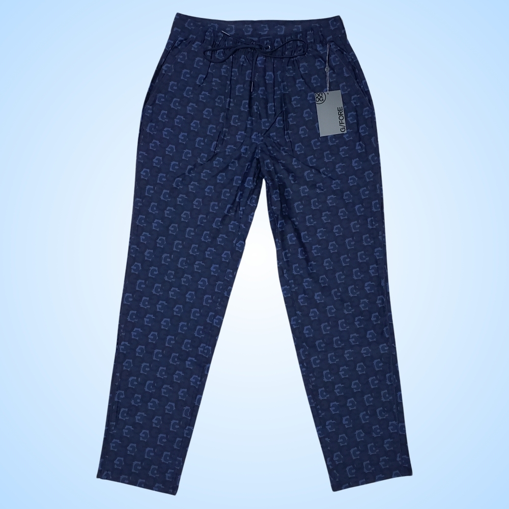 G/FORE All Over G’s Track Pants Women Medium Twilight NWT 💙